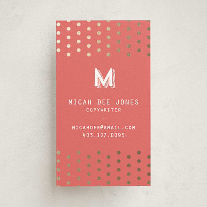 Oh So Peachy Polkadot