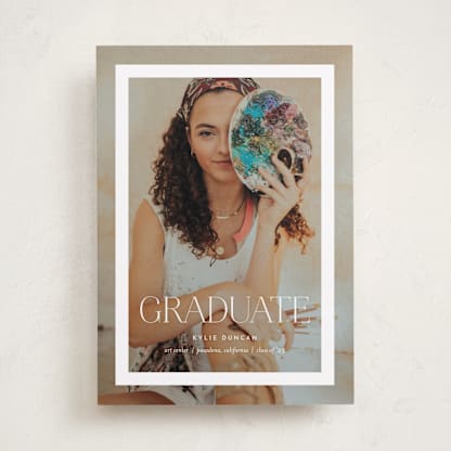 framed graduate