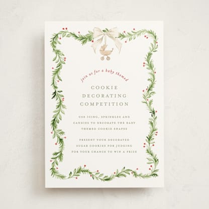 A very merry baby shower