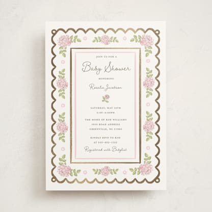 Garden Rose Doily