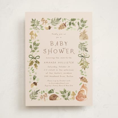 Forest Baby Shower