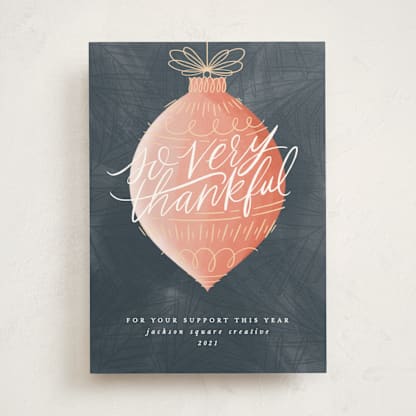 Thankful Ornament