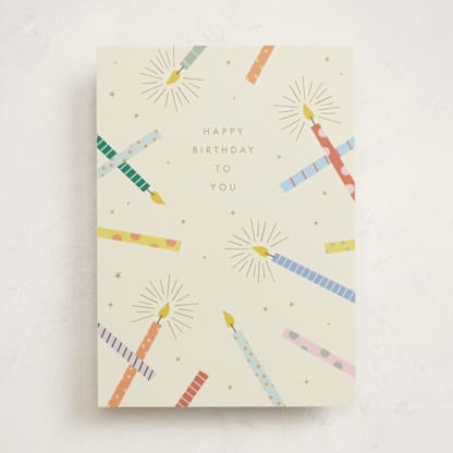 sparkling candles