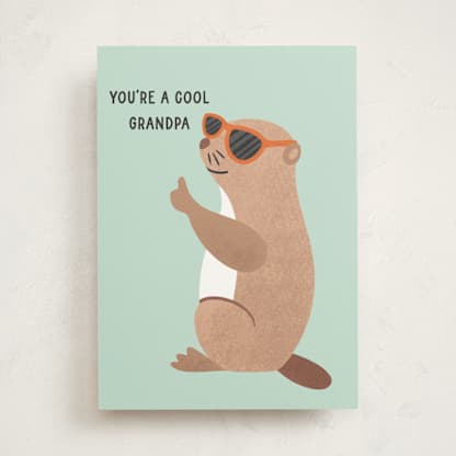 Cool grandpa prairie dog