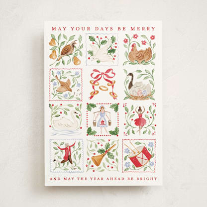 12 days of Christmas stamps