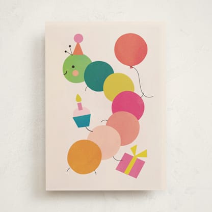 very happy caterpillar