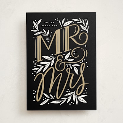 Brand New Mr. & Mrs.