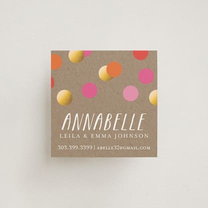 Confetti Makes Me Smile