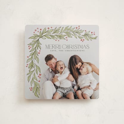 Corner wreath square