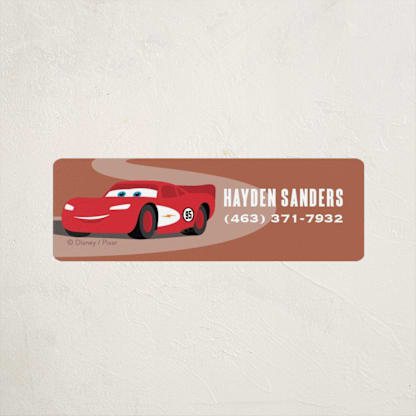 Lightning McQueen Route 66 from Disney and Pixar's Cars