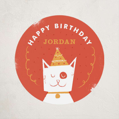 Birthday Party Animal