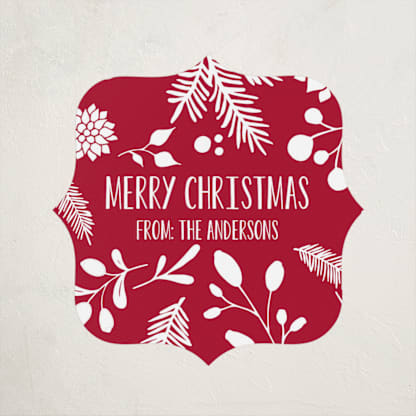 Merry Christmas Leaf