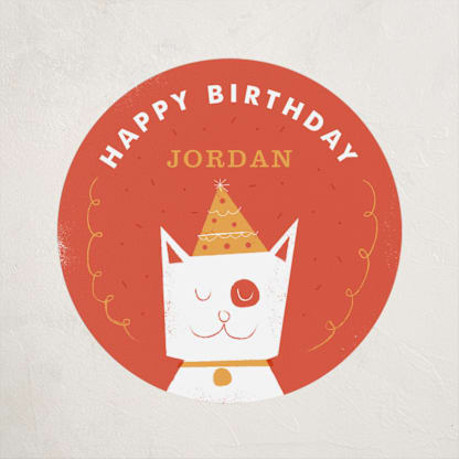 Birthday Party Animal