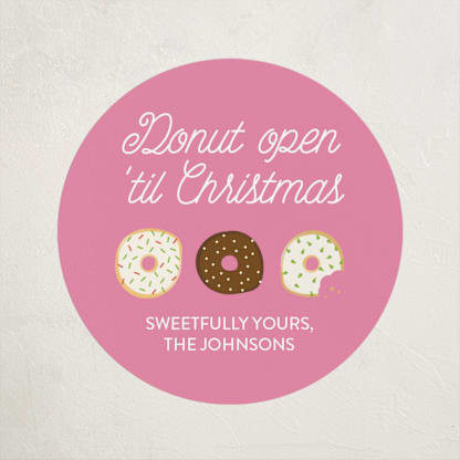 Donut Open 'Til Christmas