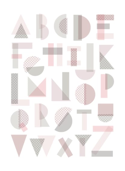 Geometric Alphabet