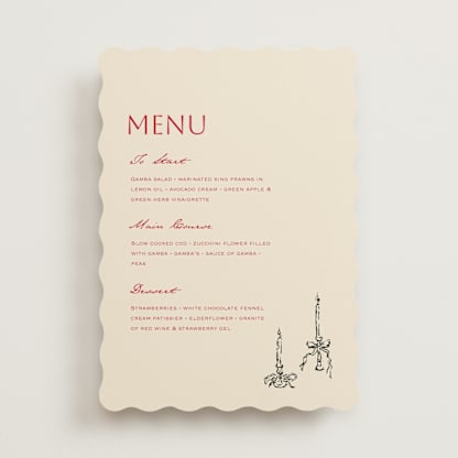 Scalloped Candlesticks