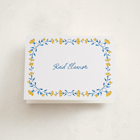 Letterpress Mitzvah Thank You Cards