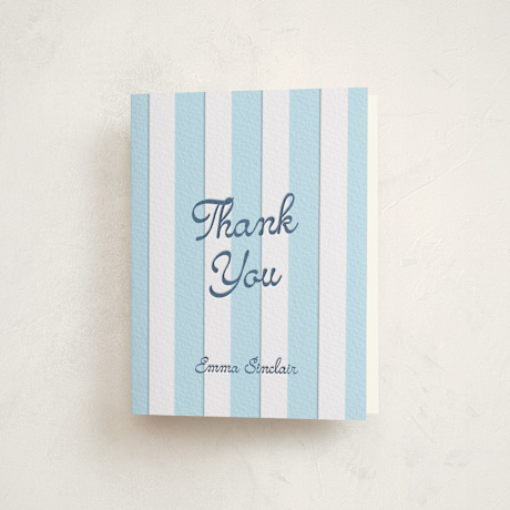 Letterpress Baby Shower Thank You Cards