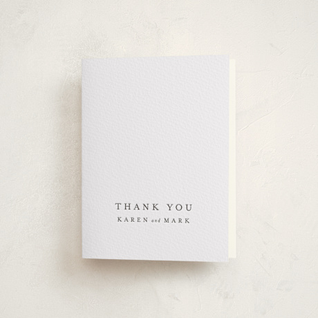 Letterpress Mitzvah Thank You Cards