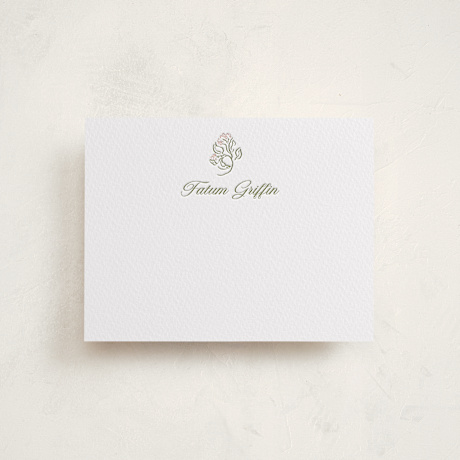 Letterpress Personalized Stationery