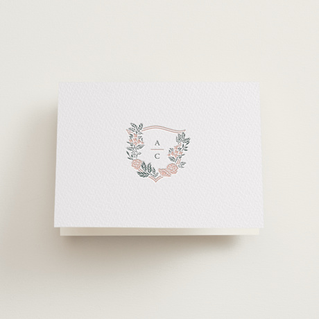 Letterpress Wedding Thank You Cards