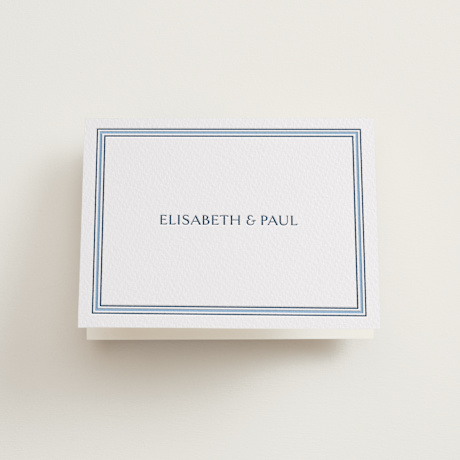 Letterpress Wedding Thank You Cards