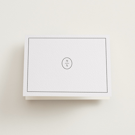 Letterpress Wedding Thank You Cards