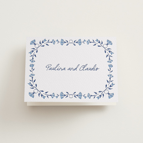 Letterpress Wedding Thank You Cards