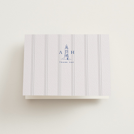 Letterpress Wedding Thank You Cards