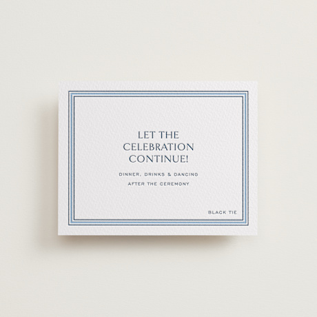 Letterpress Reception Cards