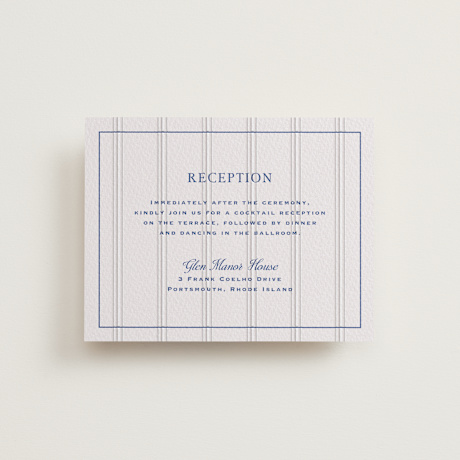 Letterpress Reception Cards