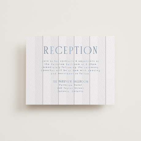 Letterpress Reception Cards