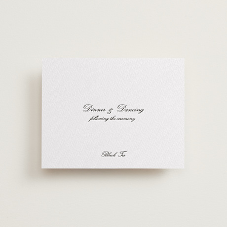 Letterpress Reception Cards