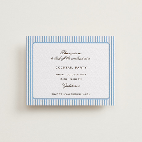 Letterpress Rehearsal Dinner Cards