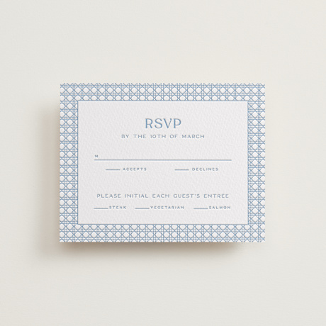 Letterpress RSVP Cards