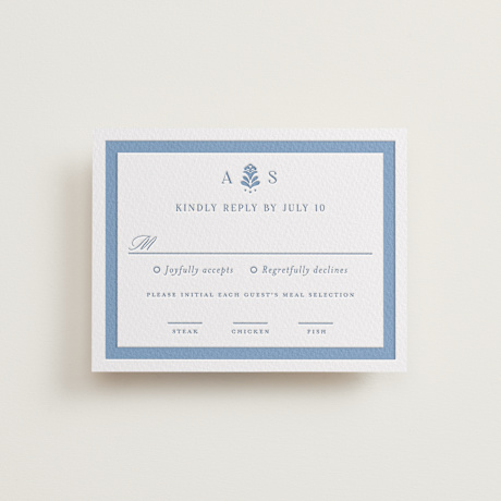 Letterpress RSVP Cards
