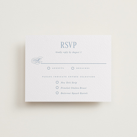 Letterpress RSVP Cards