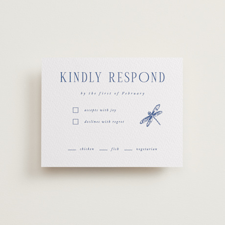Letterpress RSVP Cards