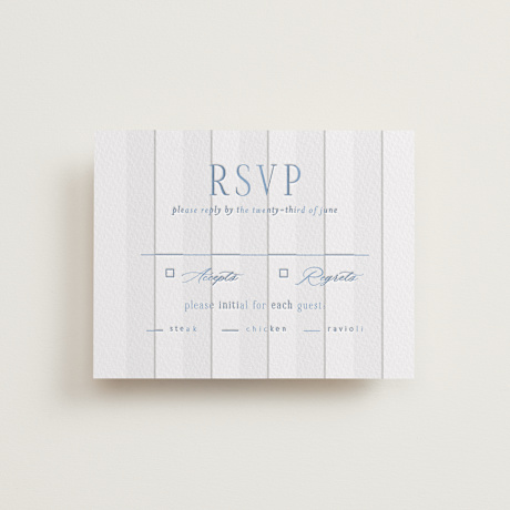 Letterpress RSVP Cards