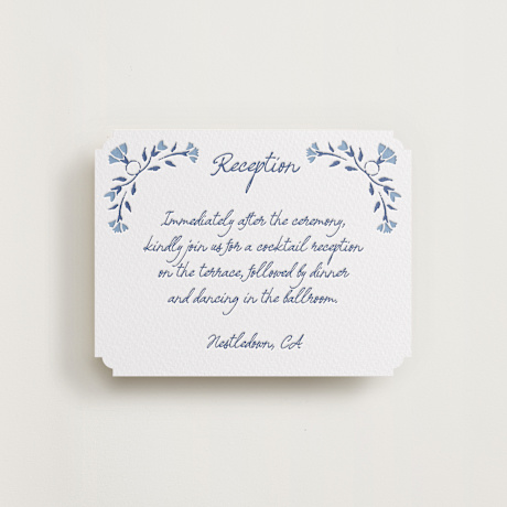 Letterpress Reception Cards