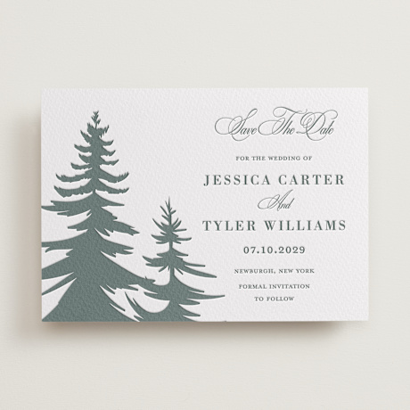Letterpress Save the Date Cards