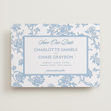 Letterpress Save the Date Cards