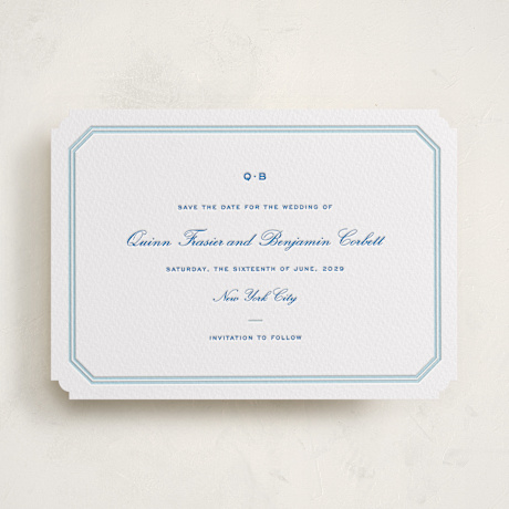 Letterpress Save the Date Cards