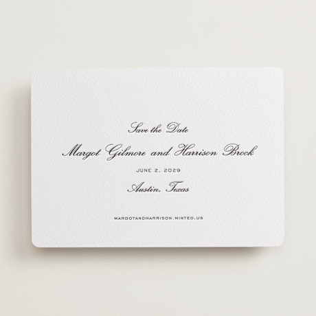 Letterpress Save the Date Cards