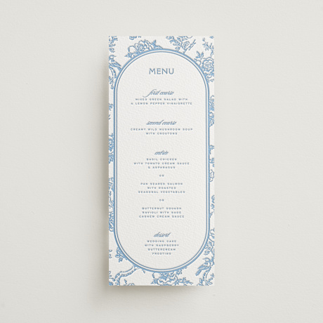 Letterpress Long Menus