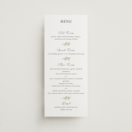 Letterpress Long Menus
