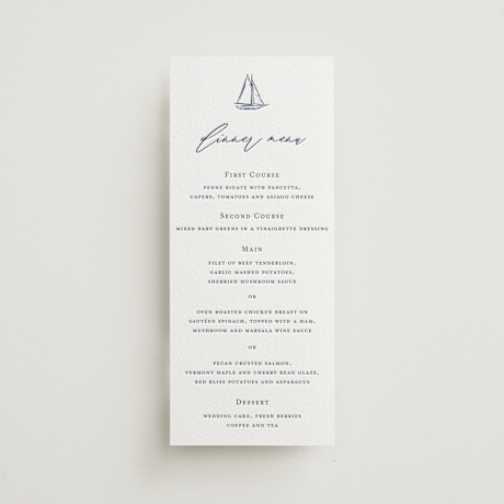 Letterpress Long Menus