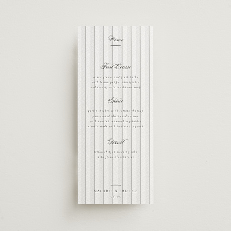 Letterpress Long Menus