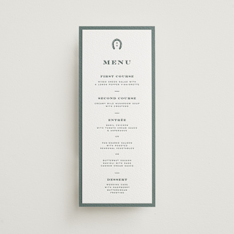 Letterpress Long Menus
