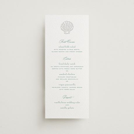 Letterpress Long Menus